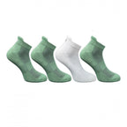4_Pair Set Unisex Casual Bamboo Cotton Printed Ankle Length Socks (Multicolor)