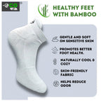 4_Pair Set Unisex Casual Bamboo Cotton Printed Ankle Length Socks (Multicolor)