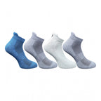 4_Pair Set Unisex Casual Bamboo Cotton Printed Ankle Length Socks (Multicolor)