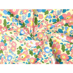 Cotton Blend Floral Printed Single Bedsheet with 1 Pillow Cover (Yellow)