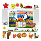 My First Busy Book – Fun And Educational Activity Kit for Kids (2-4 Years, Multicolor)