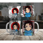 Anime Kamado Tanjiro Ceramic Printed Coffee Mug (White)