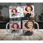 Anime Ochaco Uraraka Ceramic Printed Coffee Mug (White)