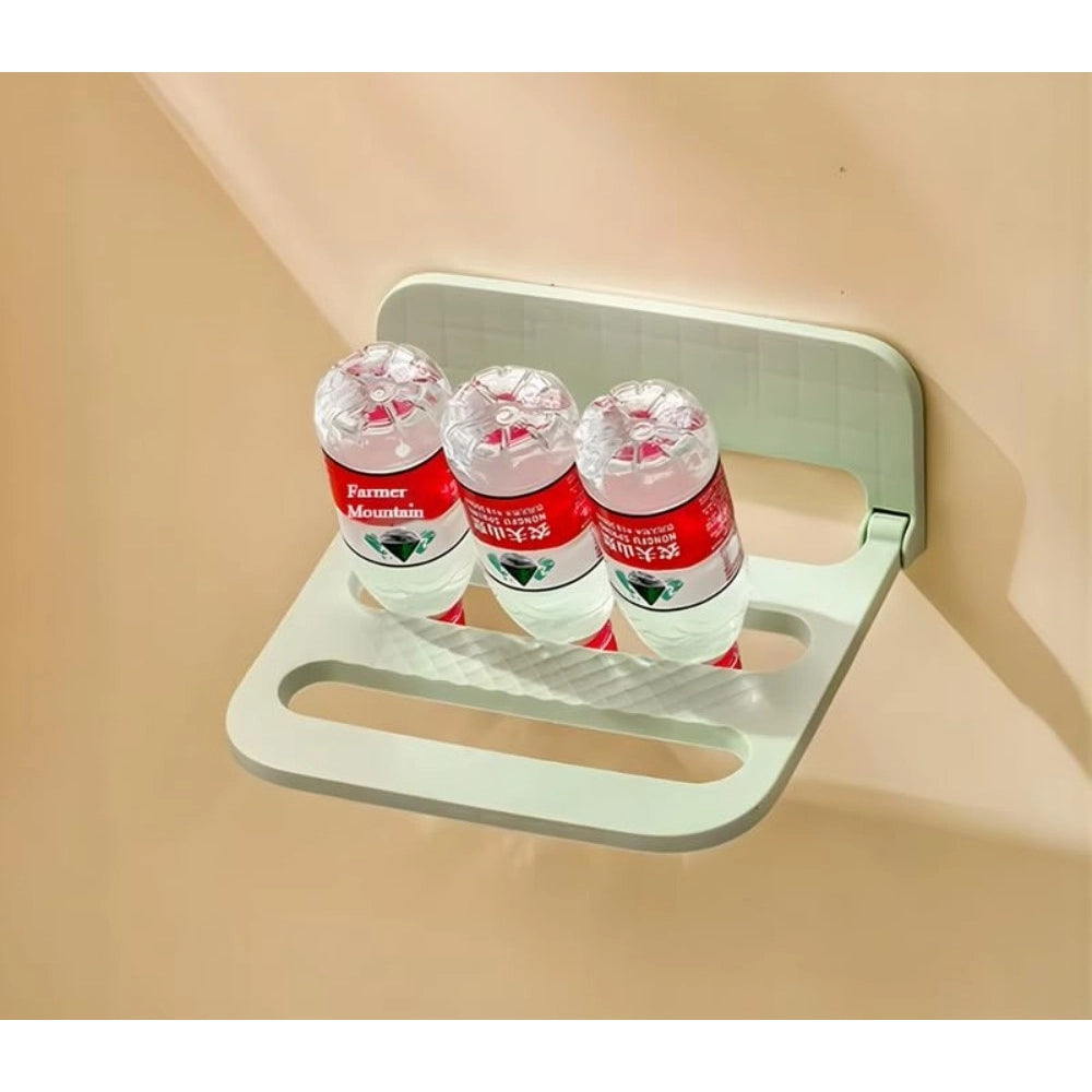 Plastic Solid Wall Hanging Shoe Rack (Multicolor)
