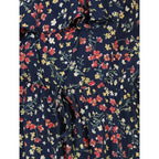 Girl's Polyester Moss Floral Sleeveless Jumpsuit (Multicolor)