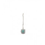 Women's Brass Silver Plated Pendant Set (Mint)