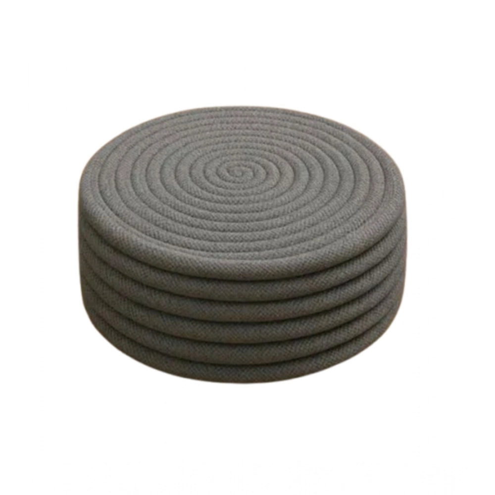 Cotton Rope Drink Coasters 6 Pcs Set (Gray)