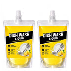 Pack of 2 Kitchen Cleaning Dishwash Liquid Pouches 100 ML