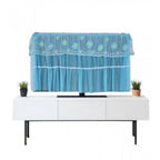 Pack of 2 LED TV Cover (28-34 Inch) (40-45 Inch) (50-55 Inch) (Blue)