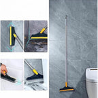 Pack of 2 2 in 1 Scrape Floor Scrubbing Brush (Multicolor)