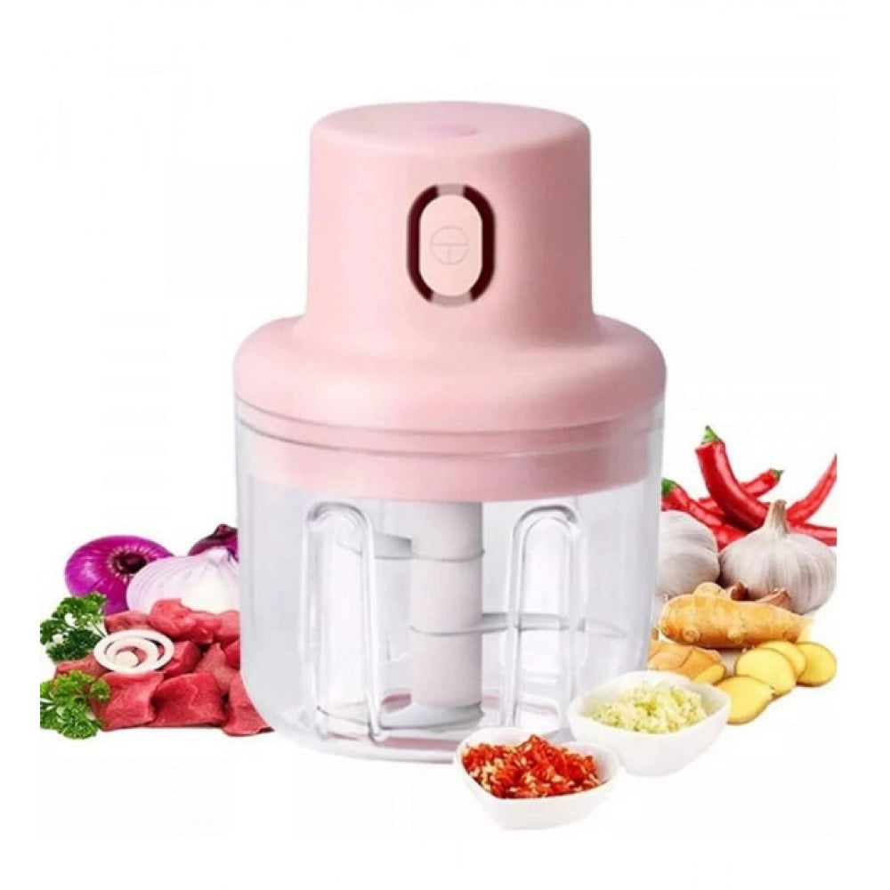 USB Garlic Chopper (Pink)