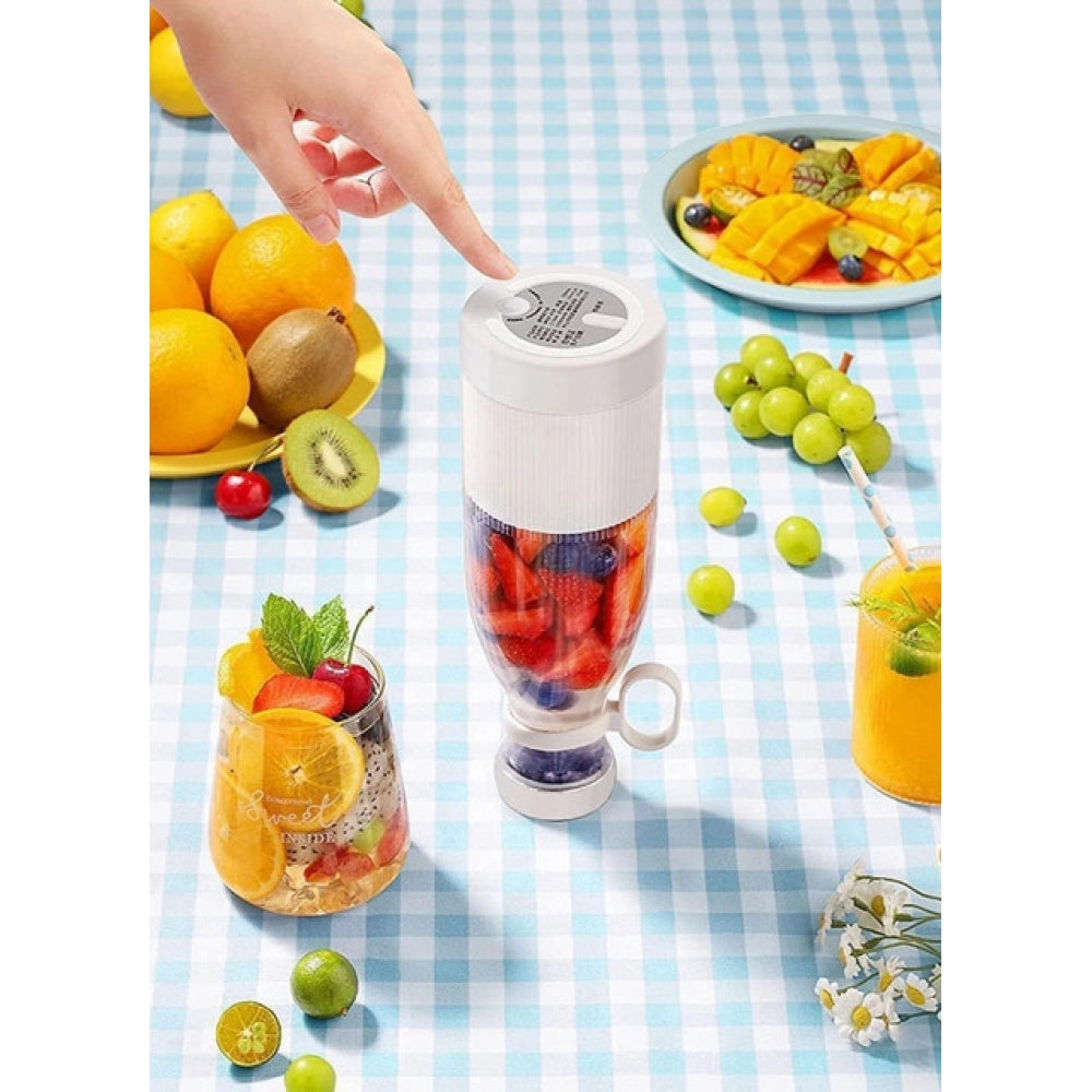 4 Blade Juicer Bottle (Multicolor)
