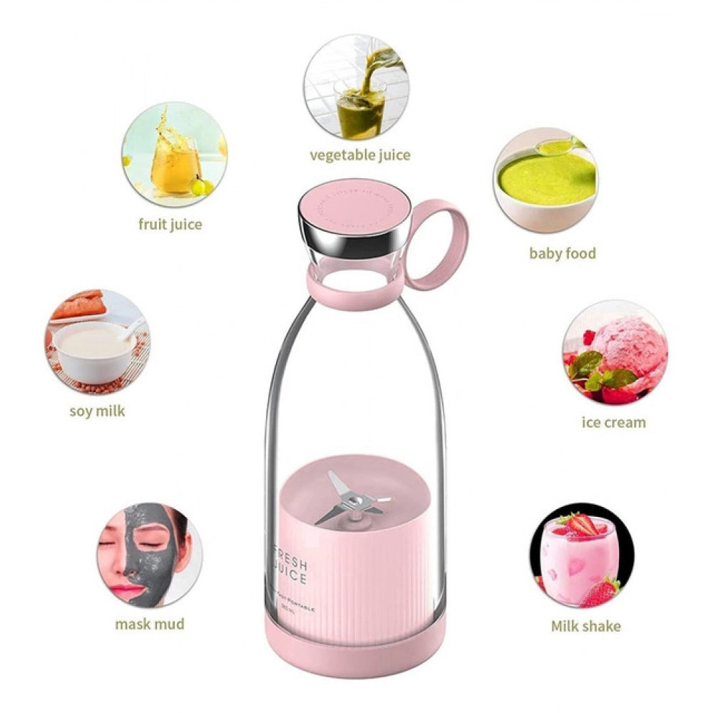 4 Blade Juicer Bottle (Multicolor)