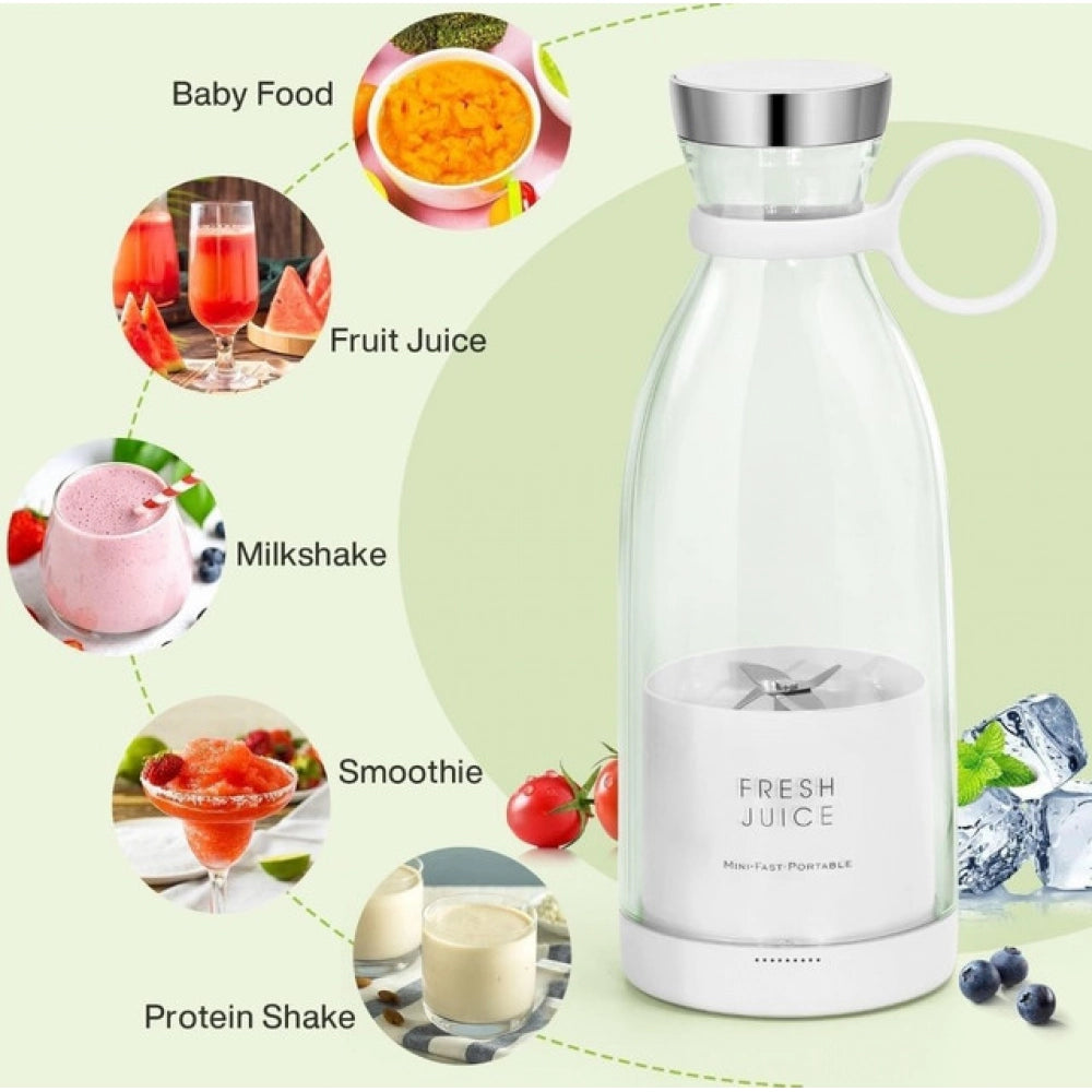 4 Blade Juicer Bottle (Multicolor)