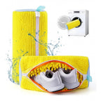 Pack of 2 Shoe Washing Machine Bag (Yellow)