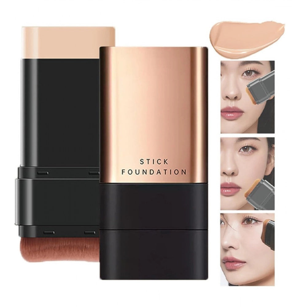 Pack of 2 2 In 1 Makeup Foundation Stick (Beige)