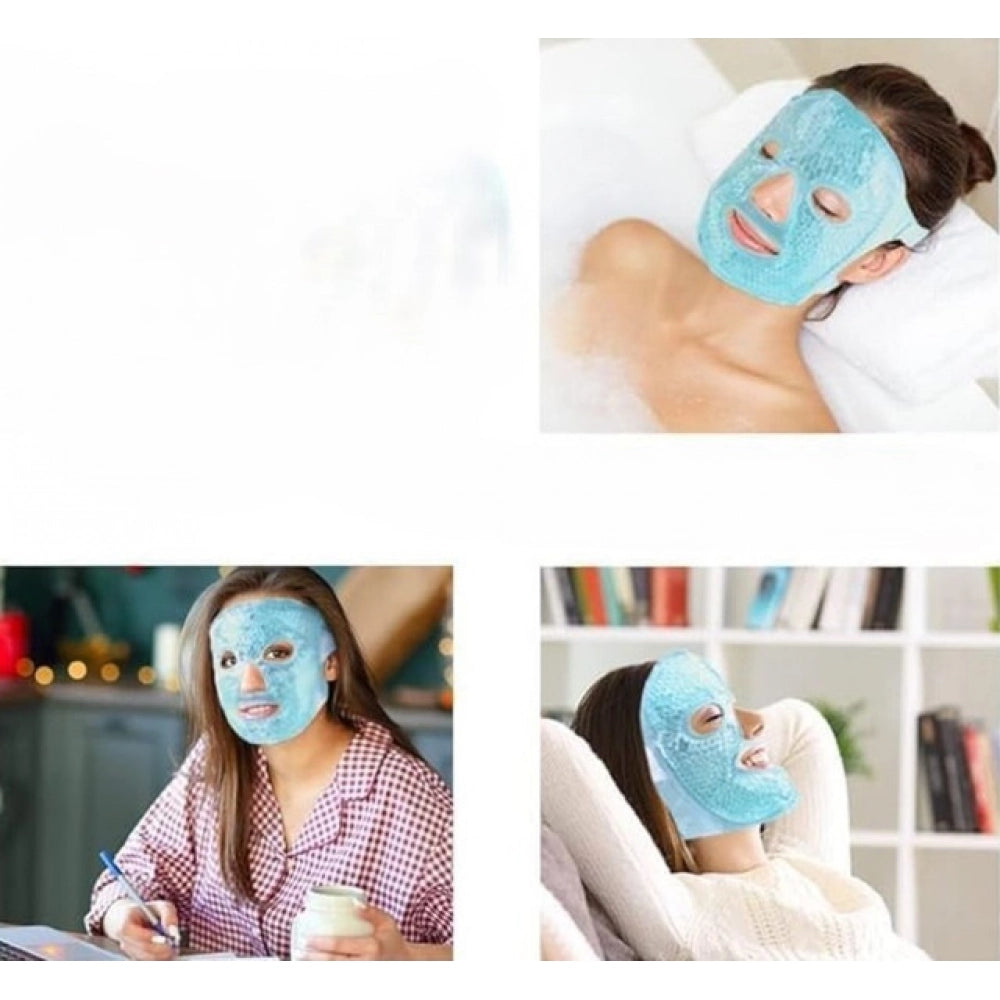 Pack of 2 Gel Face Mask (Blue)