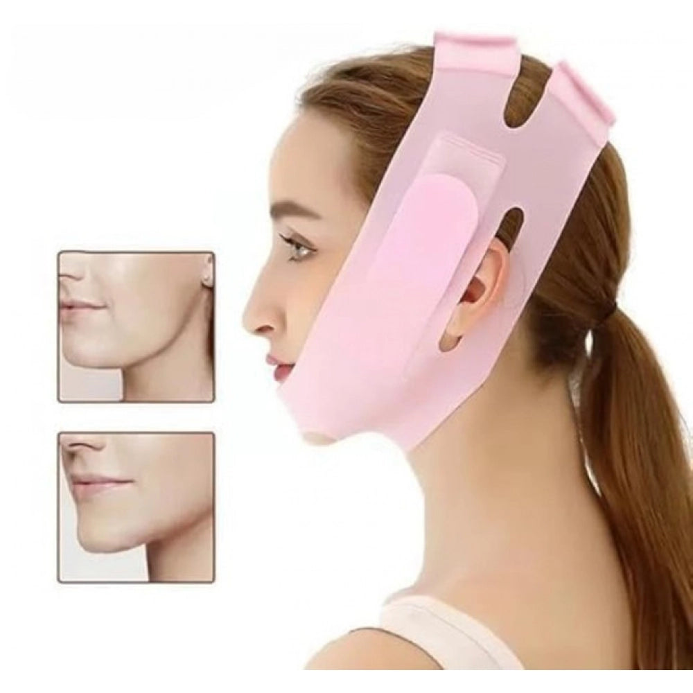 Pack of 2 V Face Mask (Pink)