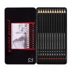 Pack of 2 12 pcs Art Pencil Kit Set (Black)