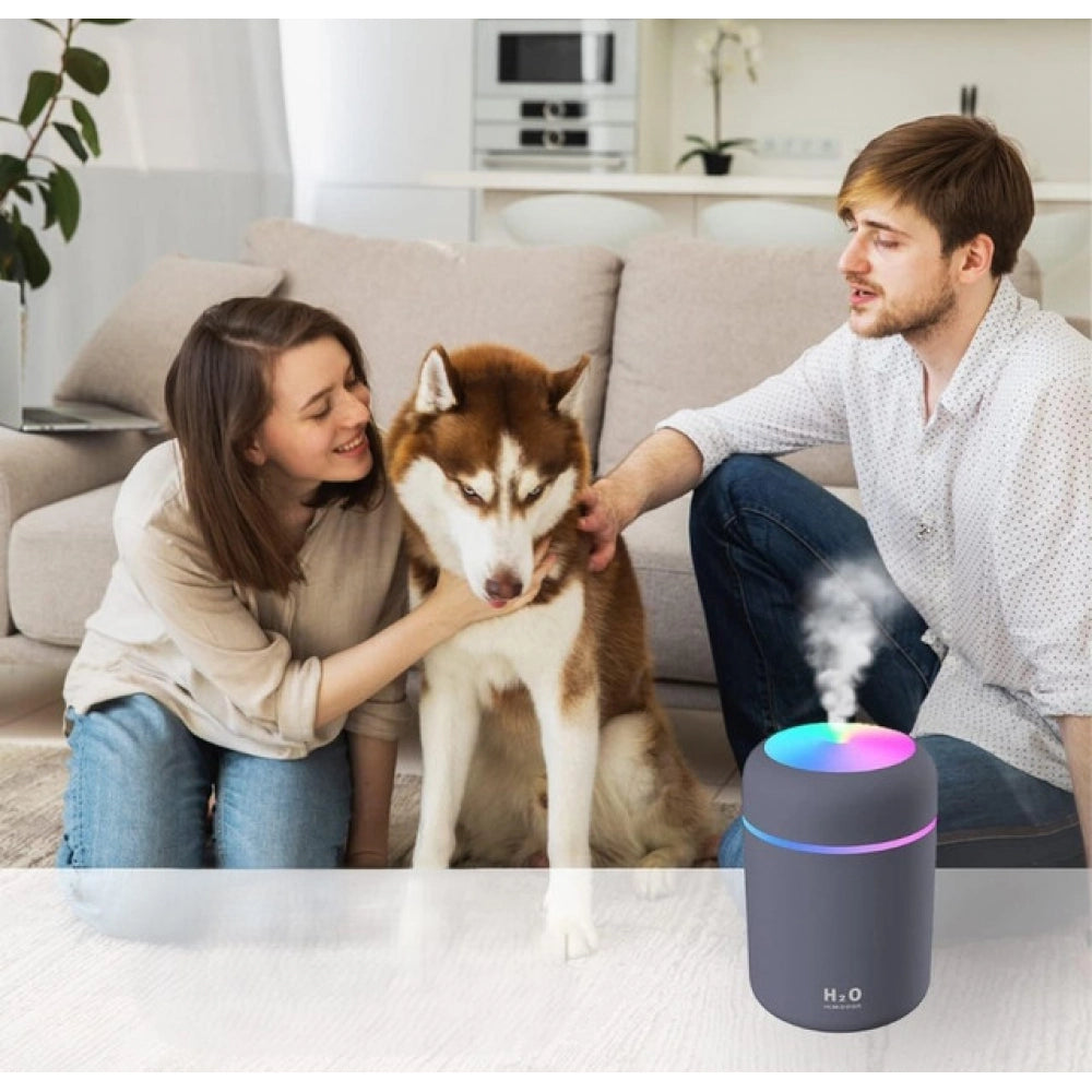 H2O Humidifier Aroma Diffuser (Multicolor)