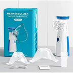 Pack of 2 Mini Portable Mesh Nebulizer (Multicolor)