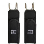 Pack of 2 Buckle Less Belt Pair (Black)
