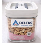 Pack of 1 Switchers Airtight Storage Container Set 500 ML (White)