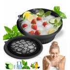 Silicon Ice Face Bowl (Black)
