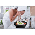 Silicon Ice Face Bowl (Black)