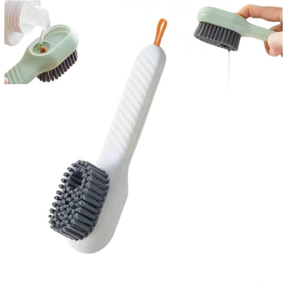 Pack of 3 Soap Dispensing Cleaning Brush (Multicolor)