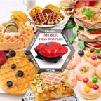 Waffle Maker (Red)