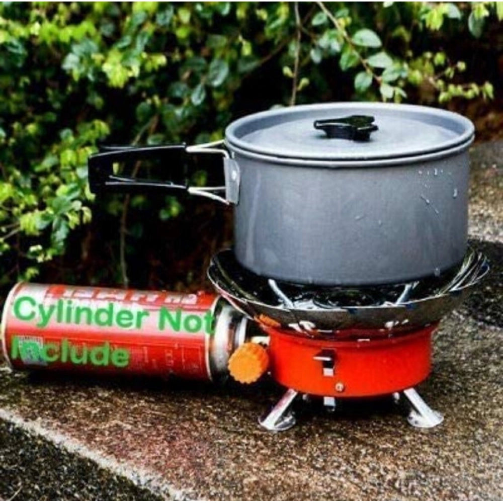 Windproof Lotus Stove (Orange)