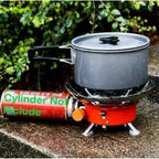 Windproof Lotus Stove (Orange)