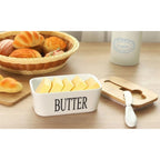 Ceramic Butter Box (White)