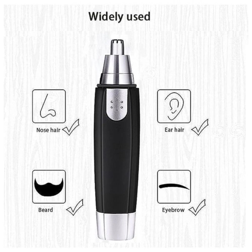 Pack of 2 Nose &amp; Ear Hair Trimmer (Black)
