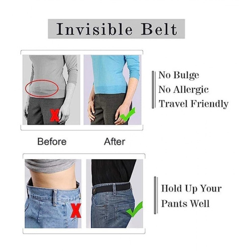 Pack of 2 Elastic Belt (Multicolor)