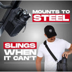 Magnetic Gym Bag (Black)