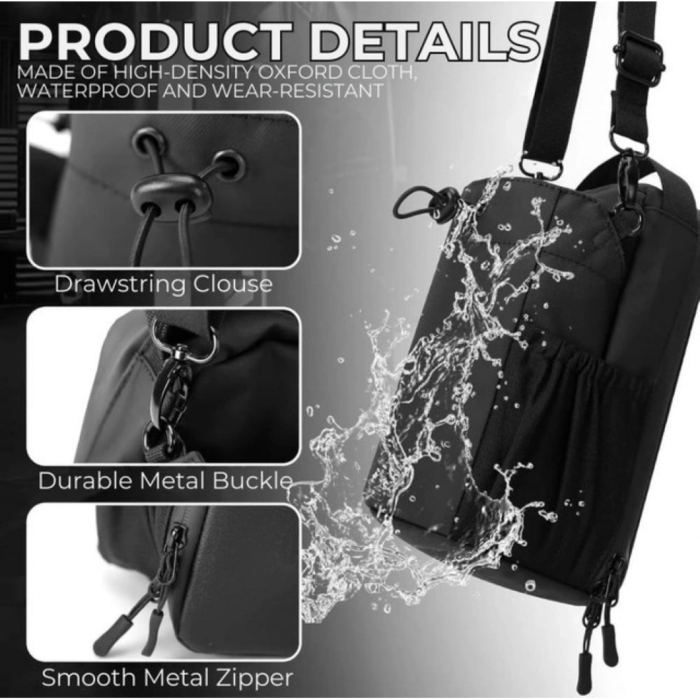 Magnetic Gym Bag (Black)