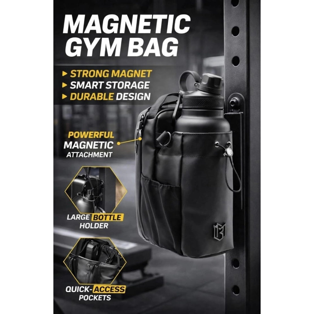 Magnetic Gym Bag (Black)