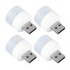 Pack of 10 Portable Home USB Night Lights (White)