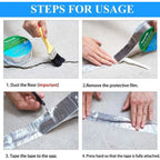 Pack of 2 Aluminium Waterproof Foil Tape 2 Inch (Silver)