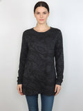 Ladies Printed Long Sleeve Top