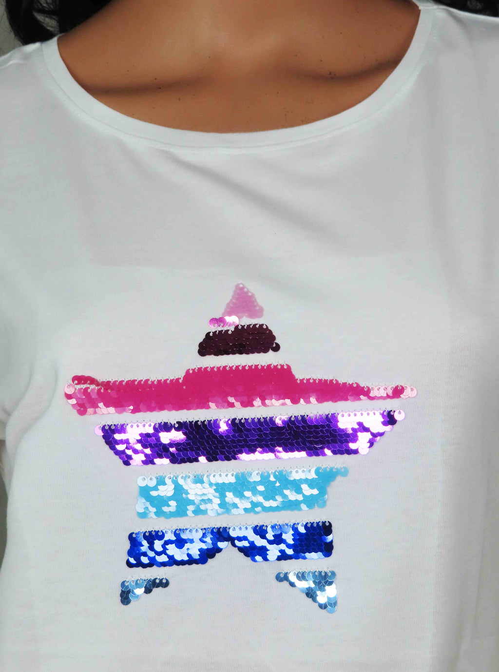 Ladies Sequined Top