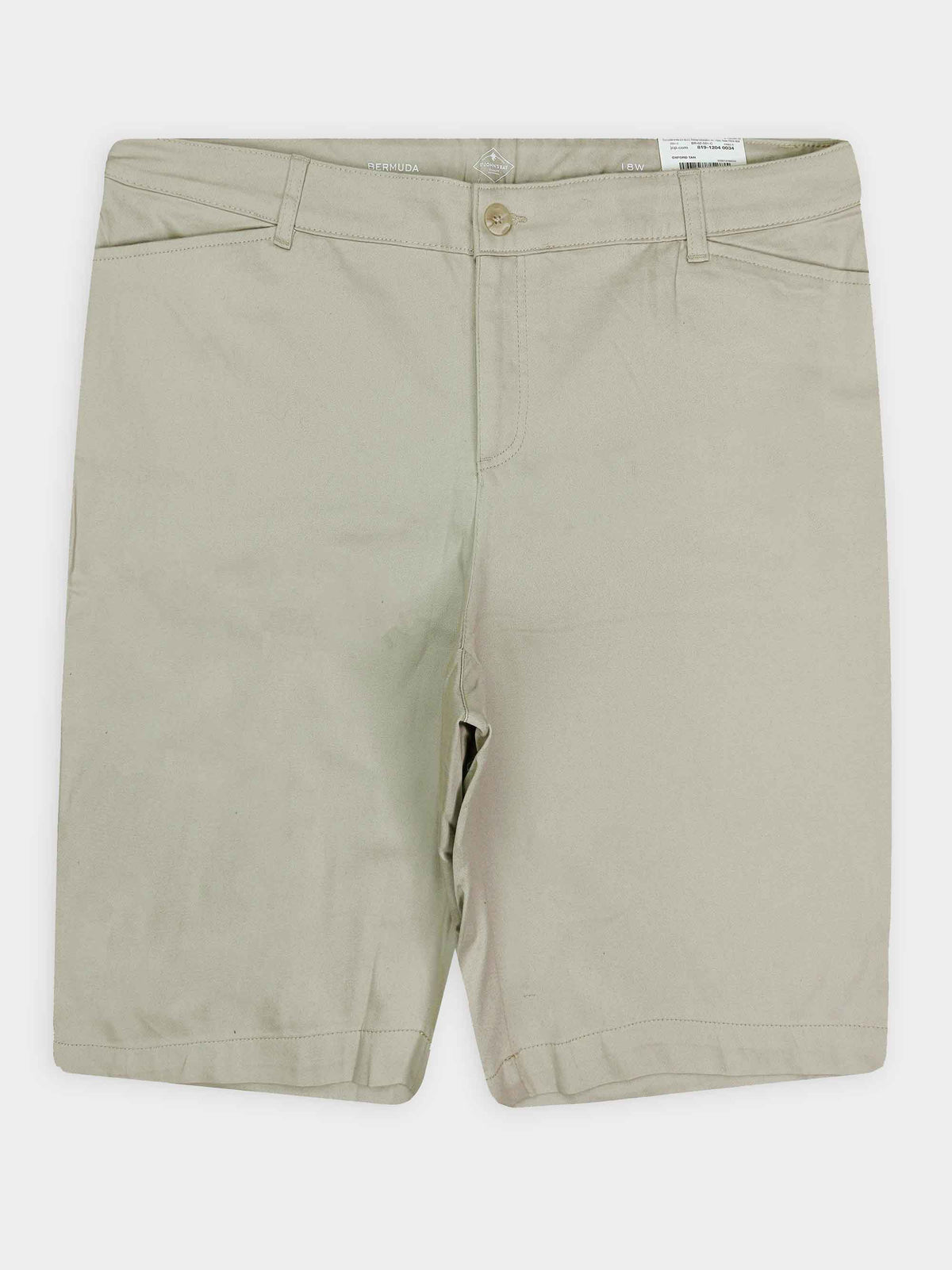 Ladies Oversize Bermuda Woven Shorts