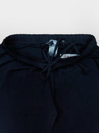 Ladies Slim Fit Ankle Legging Black