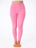 Ladies Ankle Fit Pink Leggings