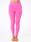 Ladies Ankle Fit Taffy Pink Leggings