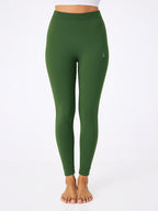 Ladies Ankle Fit Olive Green Leggings