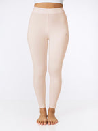 Ladies Ankle Fit Cream Leggings
