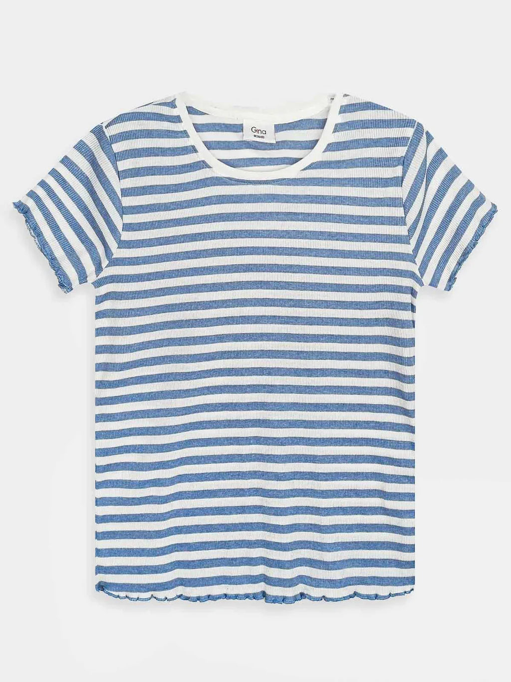 Ladies Blue Striped Tops